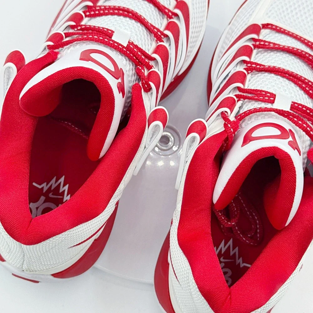 Nike KD18 White Red IM0634-104 / Size 10 Mens
